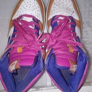 Colourful Nike high top